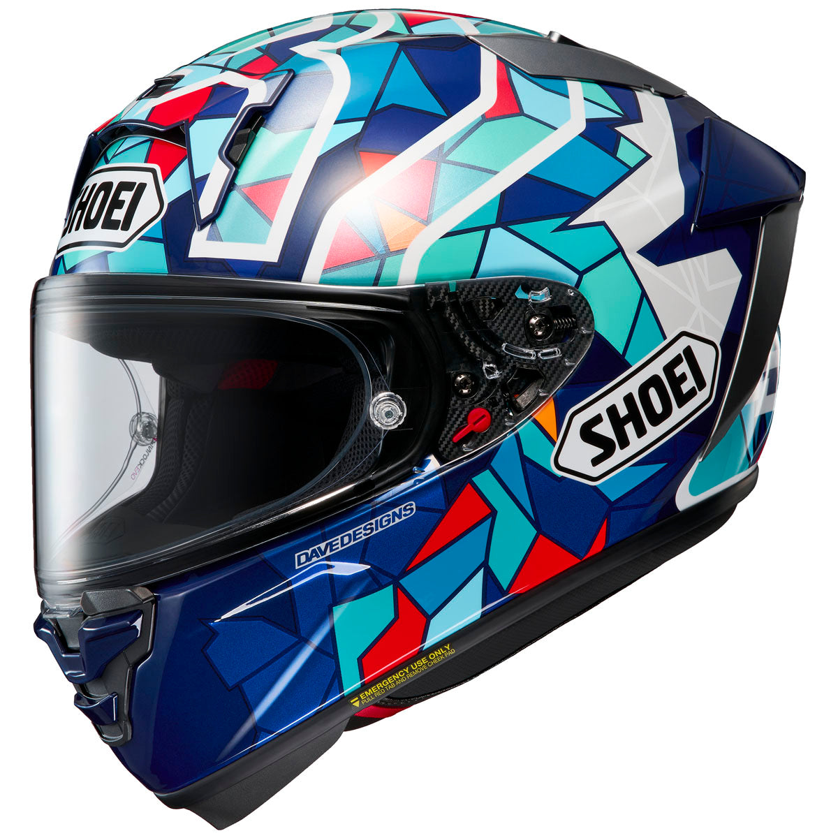 Shoei X-15 Marquez Barcelona Helmet | www.extremesupply.com