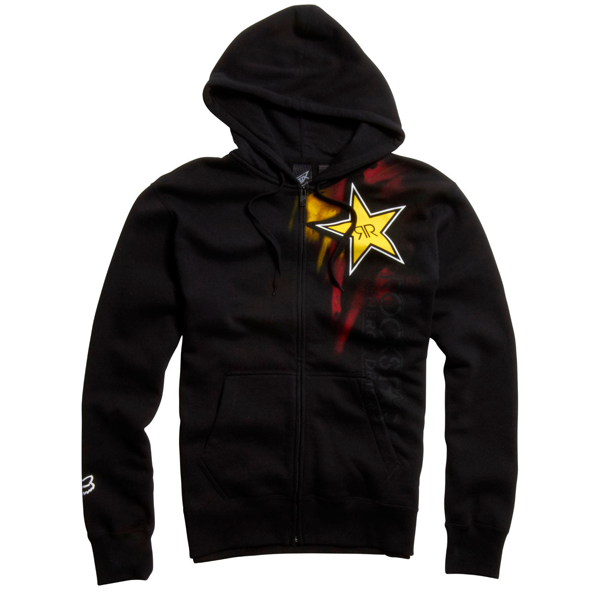 Fox Racing Rockstar Faded Zip Front Fleece Hoodie– ExtremeSupply.com
