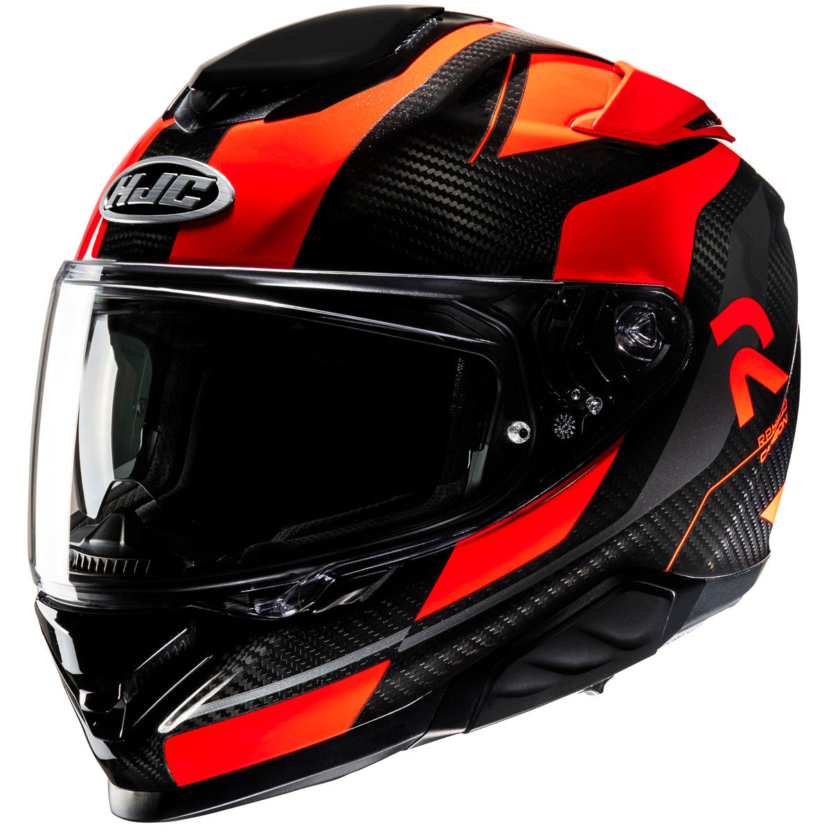 hjc carbon fiber motocross helmet HJC RPHA 71 Carbon Hamil Helmet - MC-1