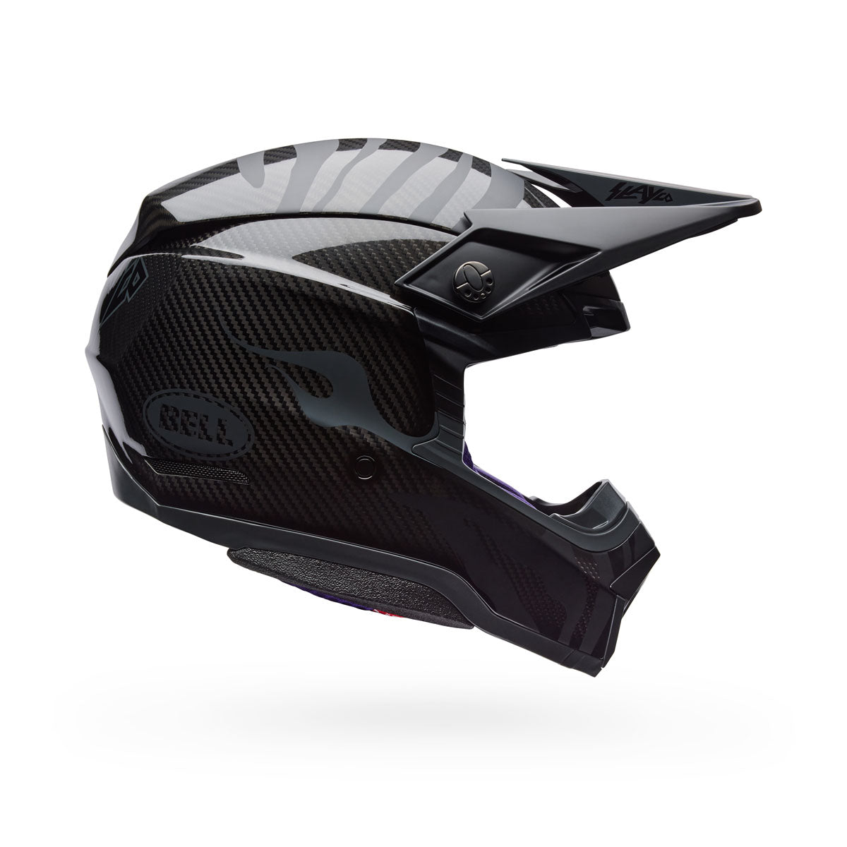 bell bomber helmet K1 SPORT Multi-Use Kart | Auto Racing - Snell SA2025, Snell SA2025 | Matte Black purpose helmet with a wider field of vision. Bell Mag Sport SA2025 Open