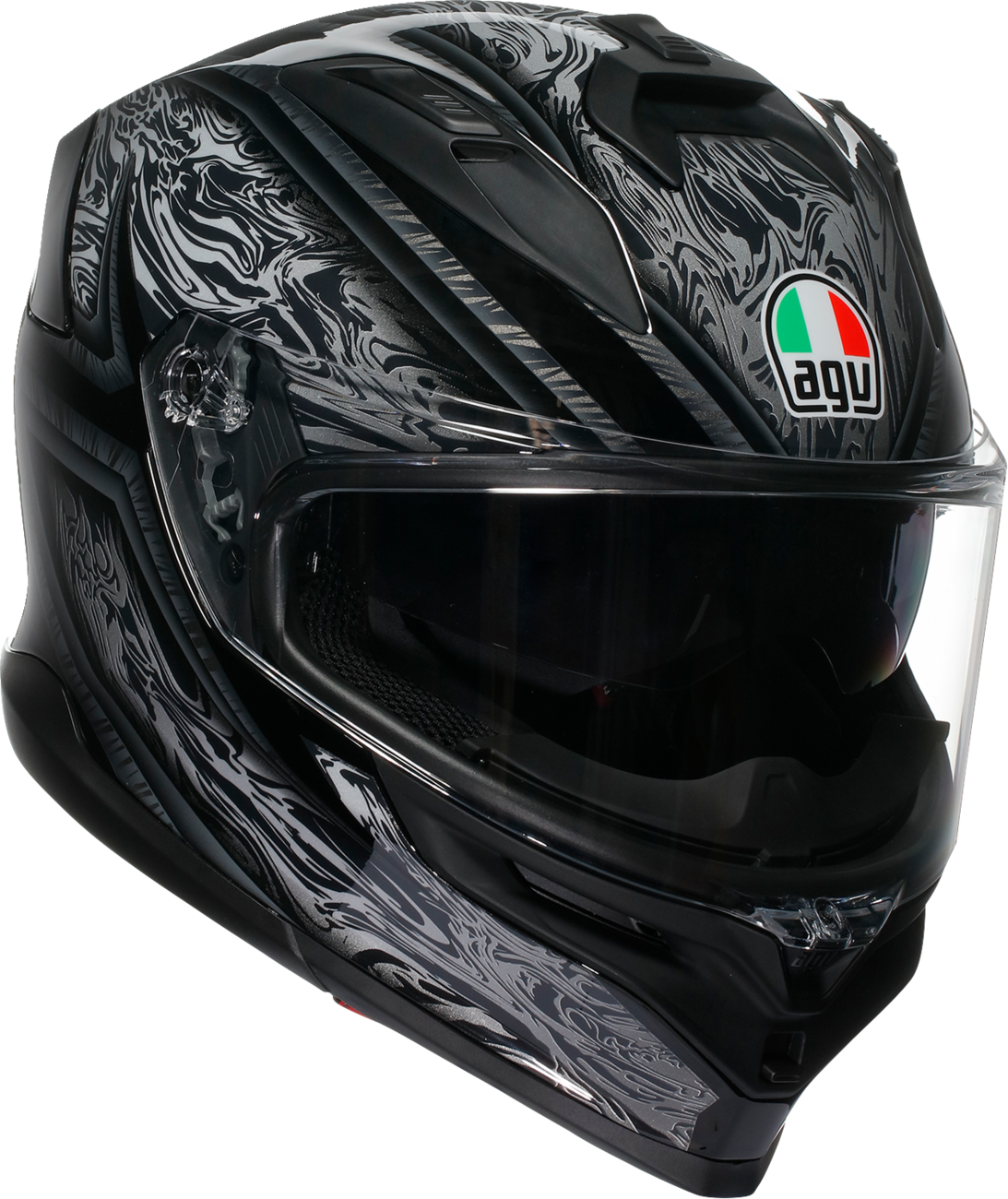 AGV K7 Helmet Damascus Black/Silver / L