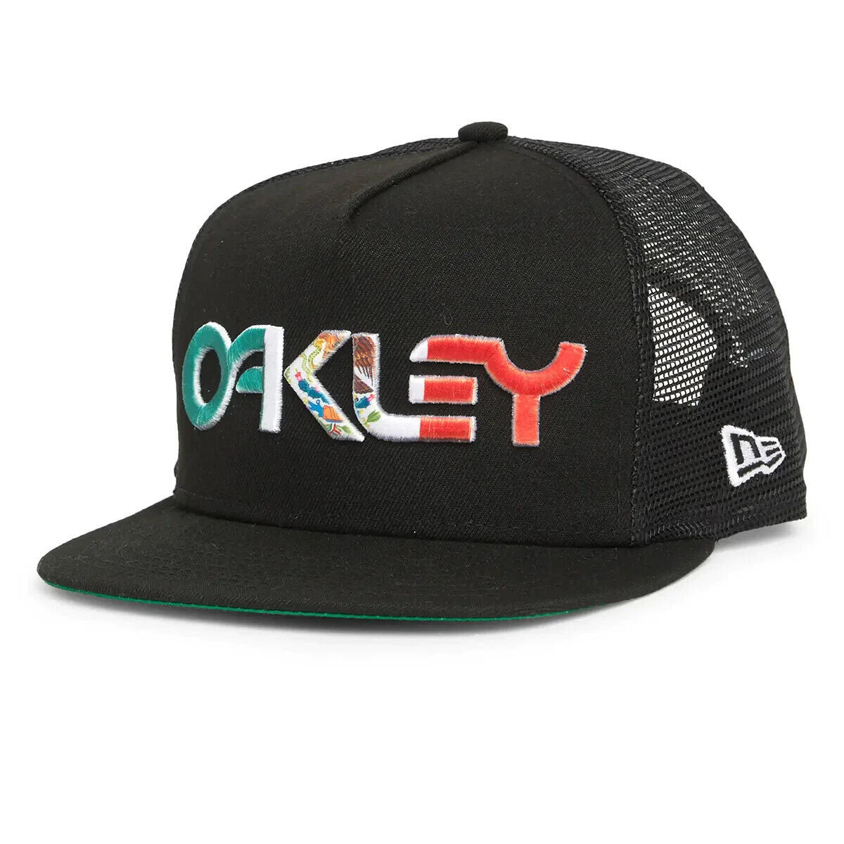 Oakley Sublimated Mexico Flag Snapback Hat– ExtremeSupply.com