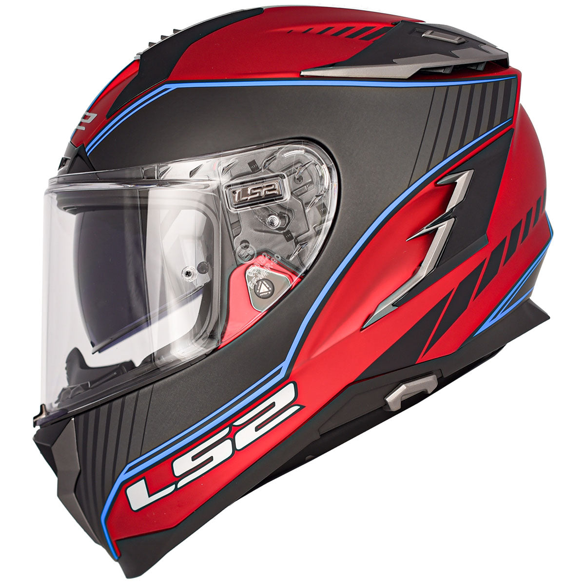 LS2 Challenger GT Boss Helmet CLOSEOUT Matte Red / Medium