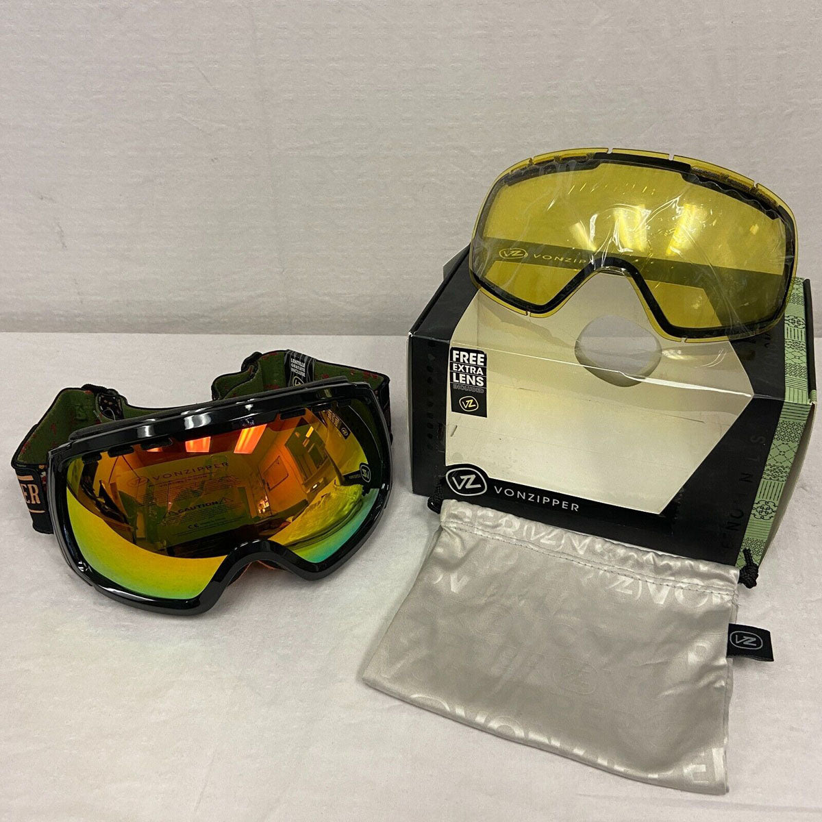 von zipper feenom goggles VonZipper Snow bundle-sale-pack The Feenom is perfect Size (Chart Below):3XL Fahrrad XXL Franz -