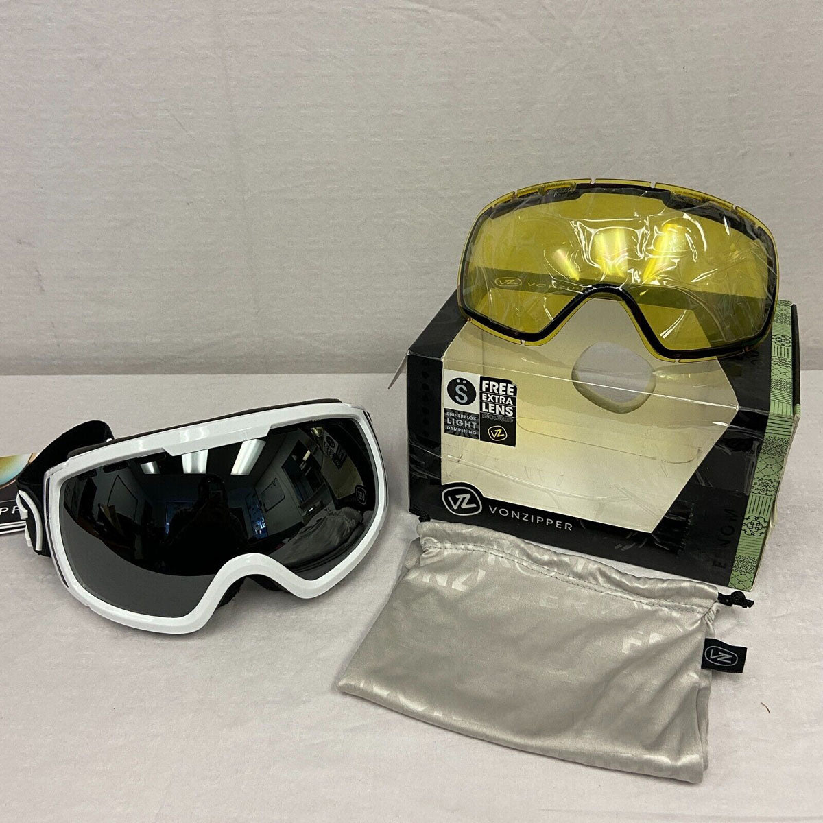 von zipper feenom goggles VonZipper Snow bundle-sale-pack The Feenom is perfect Size (Chart Below):3XL Fahrrad XXL Franz -