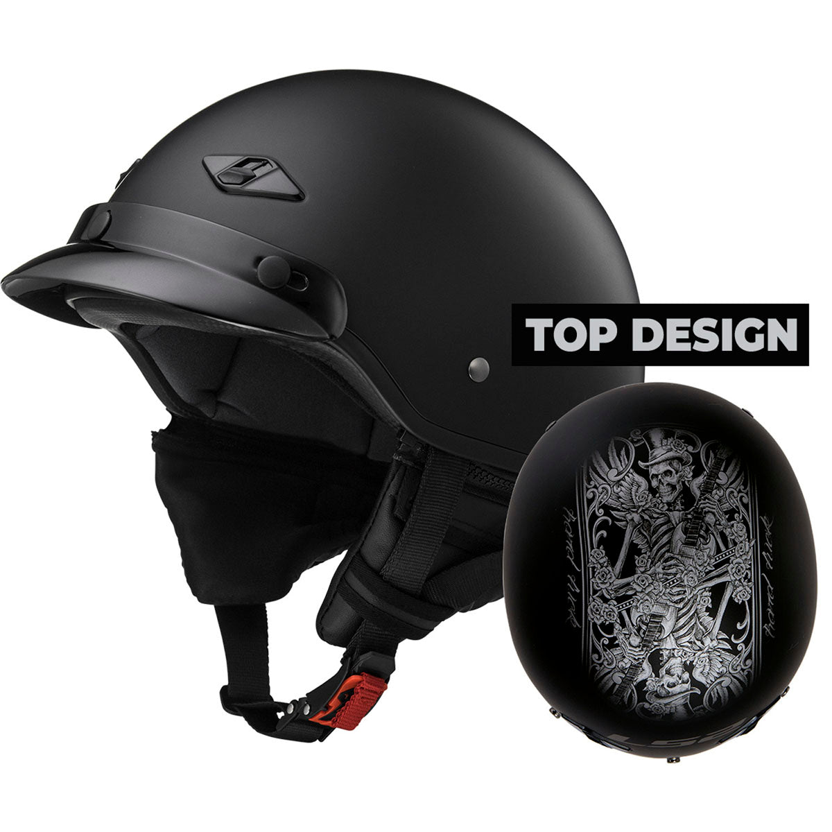 ls2 bagger hard luck helmet LS2 Bagger Hard Luck Helmet