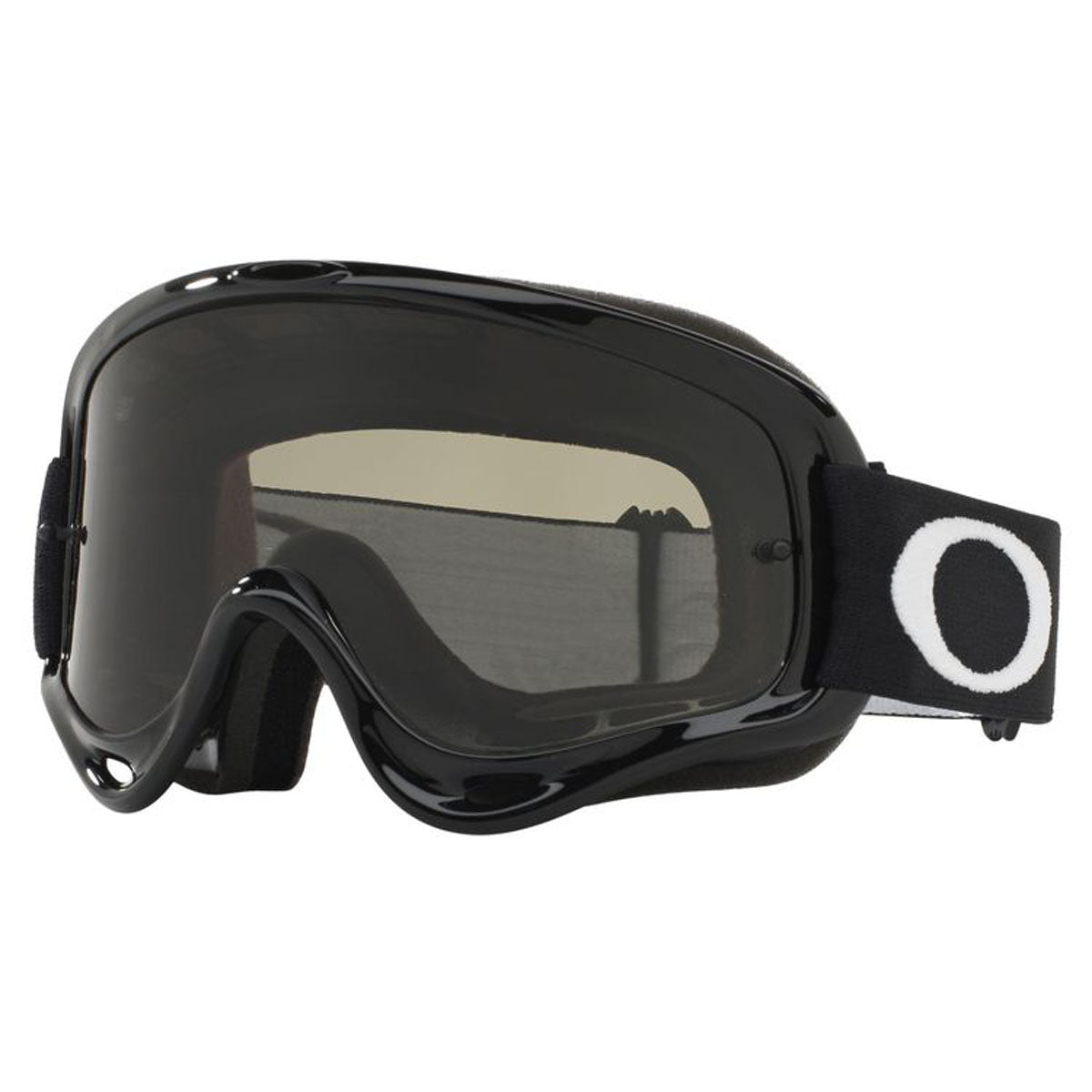 Oakley O-Frame MX Goggles, Jet Black / Dark Grey