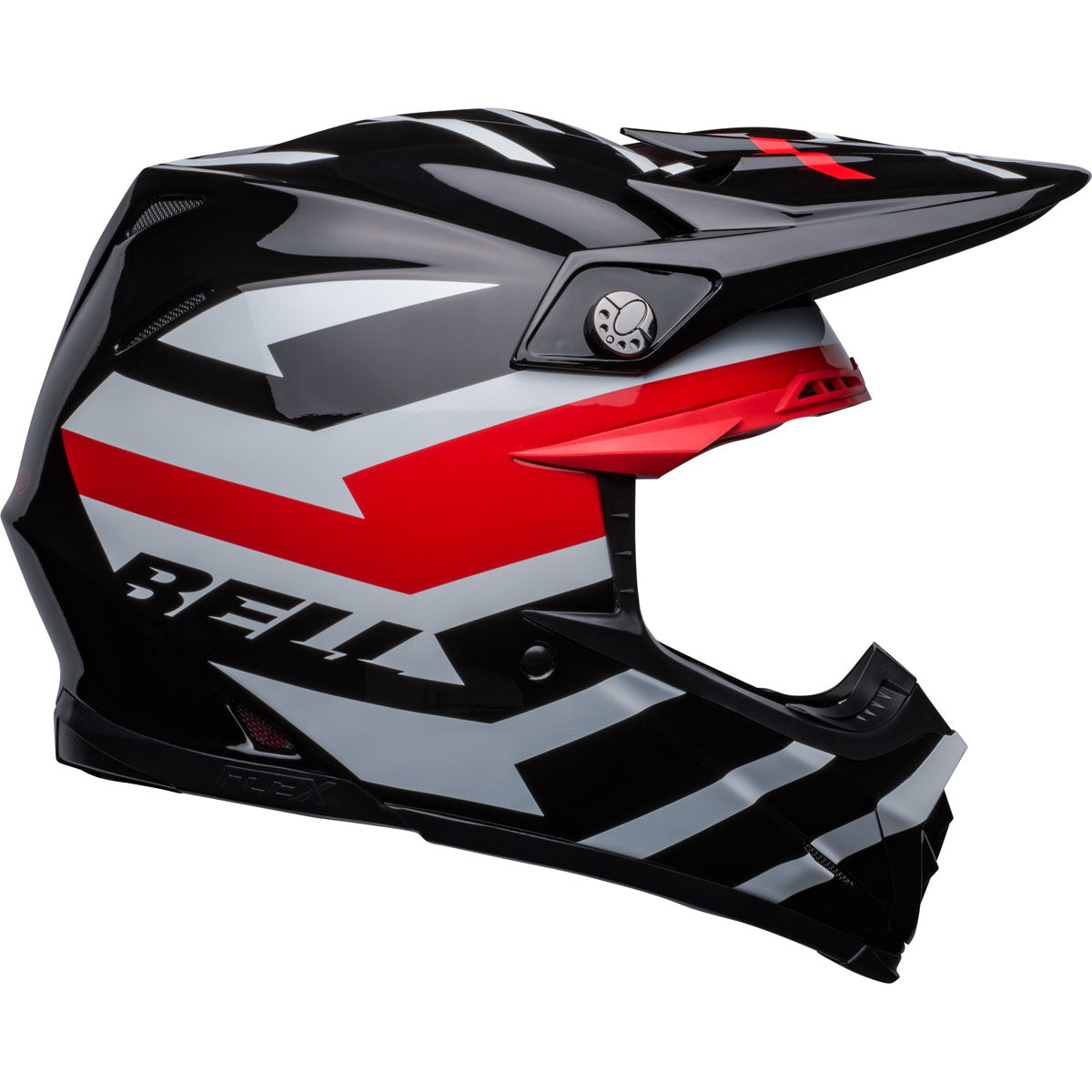 Bell Moto-9S Flex Banshee Helmet Black/Red / Medium