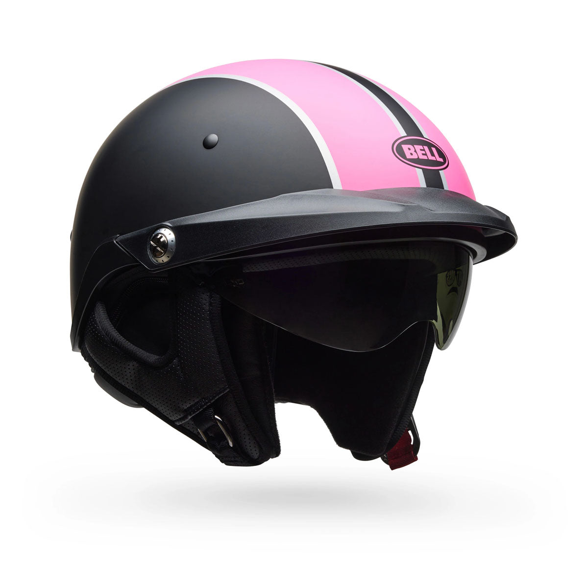 Bell Pit Boss Pinned Helmet Matte Black/Pink / XL/2XL