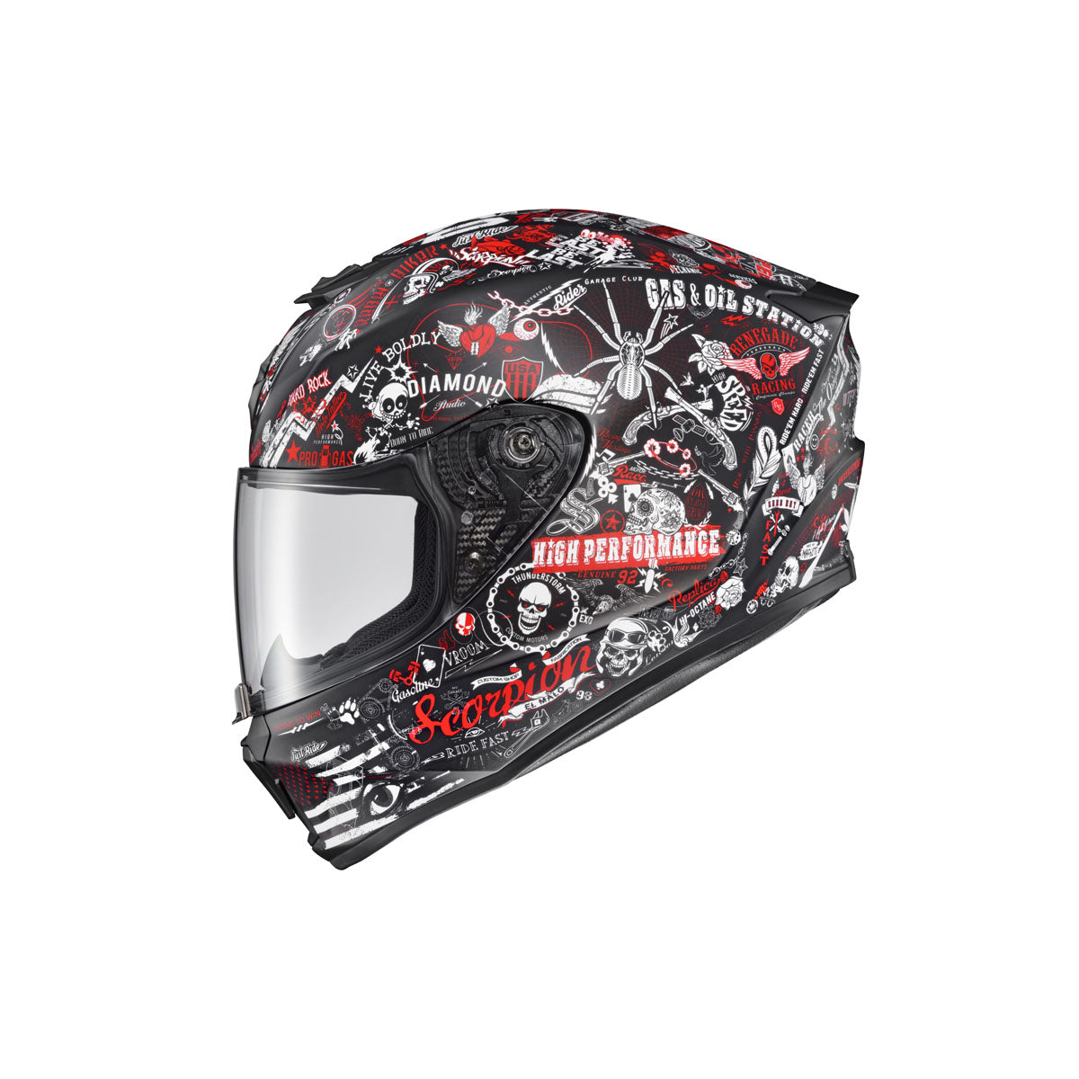 Scorpion EXO EXO-R420 Shake II Helmet– ExtremeSupply.com