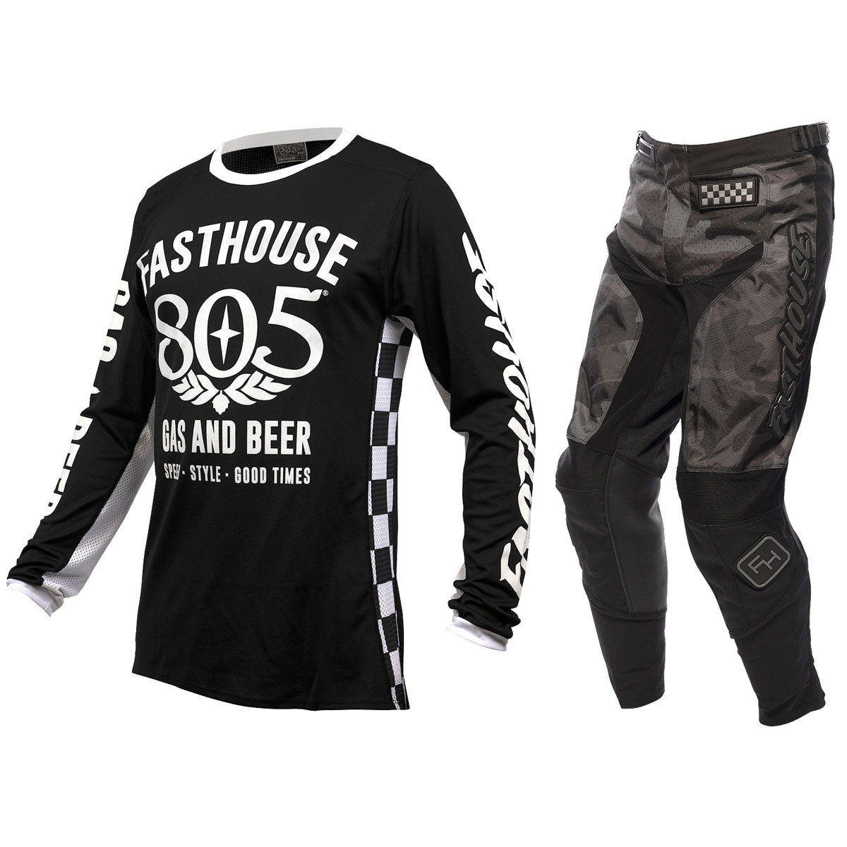 fasthouse gear Fasthouse 805 Grindhouse Gearset / Jersey & Pant Combo