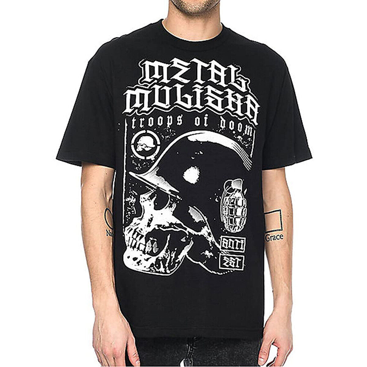 metal mulisha dress shirts Metal Mulisha DOOM TEE in Black