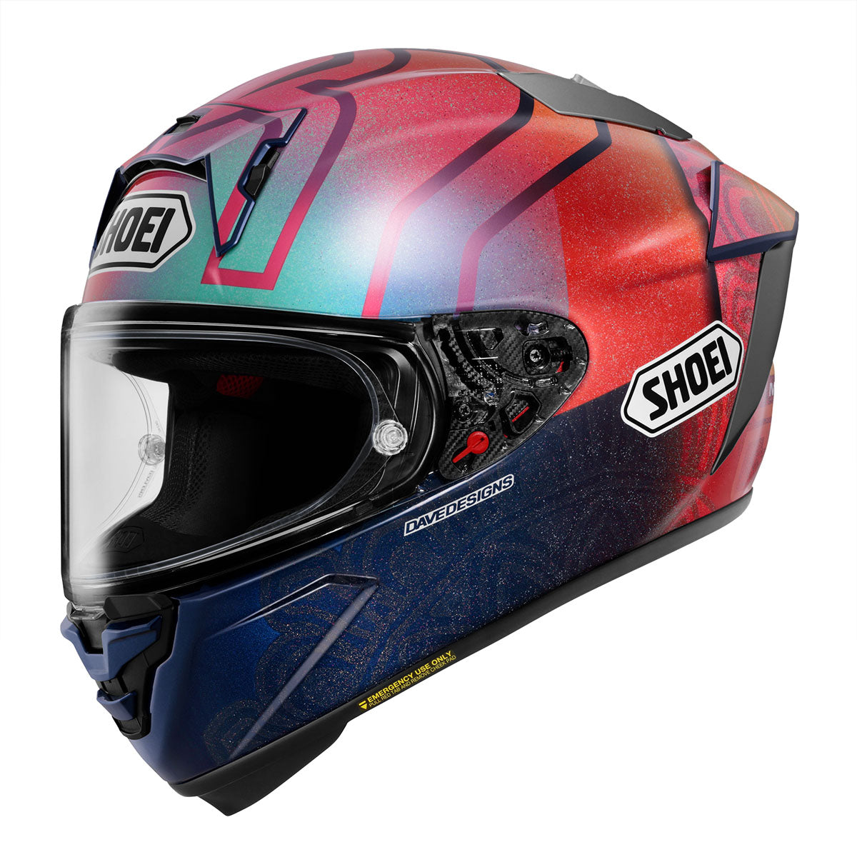 Shoei X-15 Marquez Holi Helmet | www.extremesupply.com