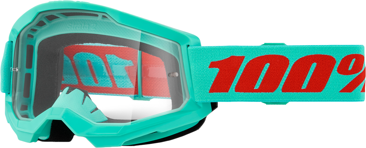 100% Strata 2 Goggles CLOSEOUT Maupiti / Clear Lens