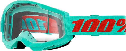 100% Strata 2 Goggles CLOSEOUT Maupiti / Clear Lens