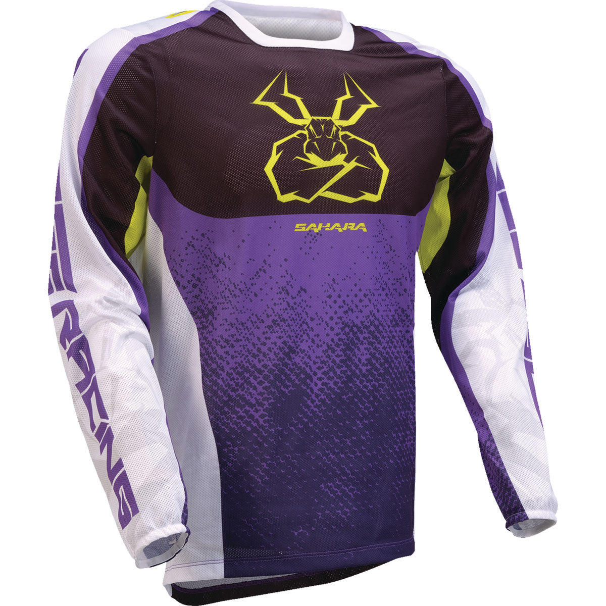 Moose Racing Sahara Jersey - Purple/Hi-Viz