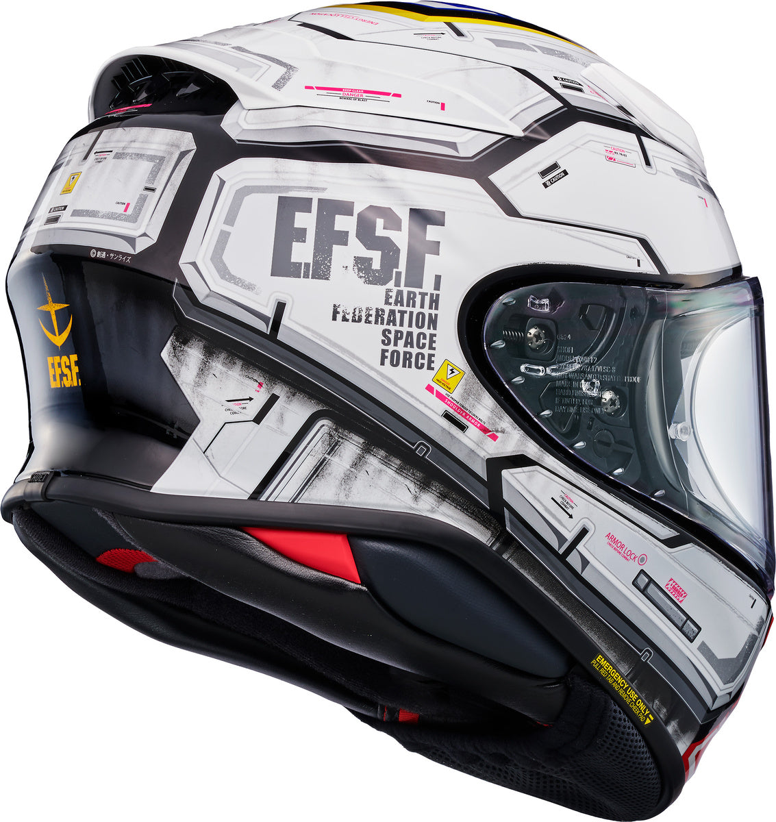 Shoei RF-1400 Gundam Helmet