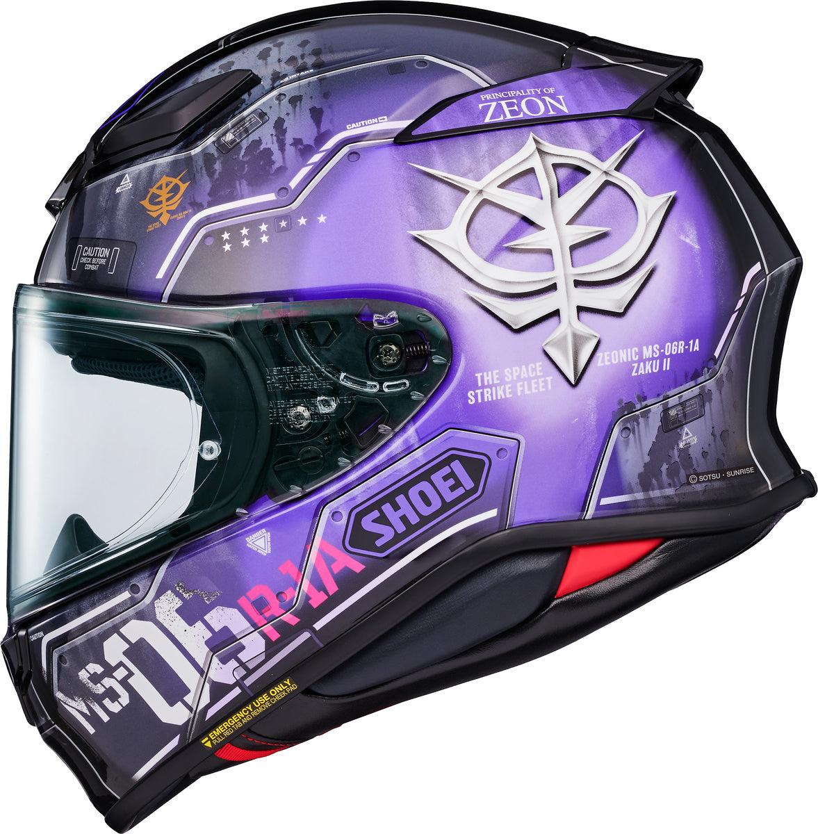 Shoei RF-1400 T-S Zaku Ii Helmet