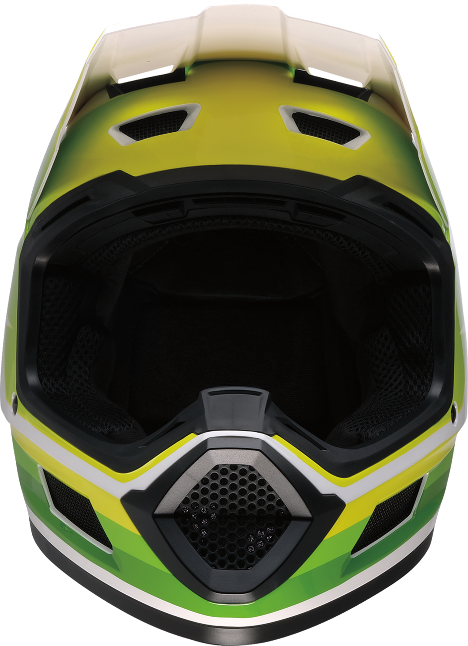 Z1R Youth Dirt Maxx Vortex Helmet - White/Green