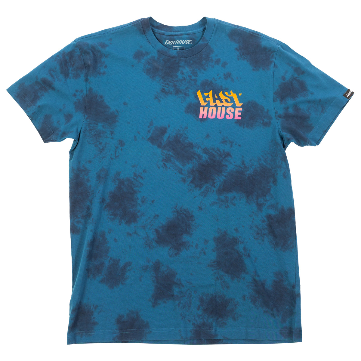 Fasthouse Cold Ones Tee - Indigo Crystal Wash