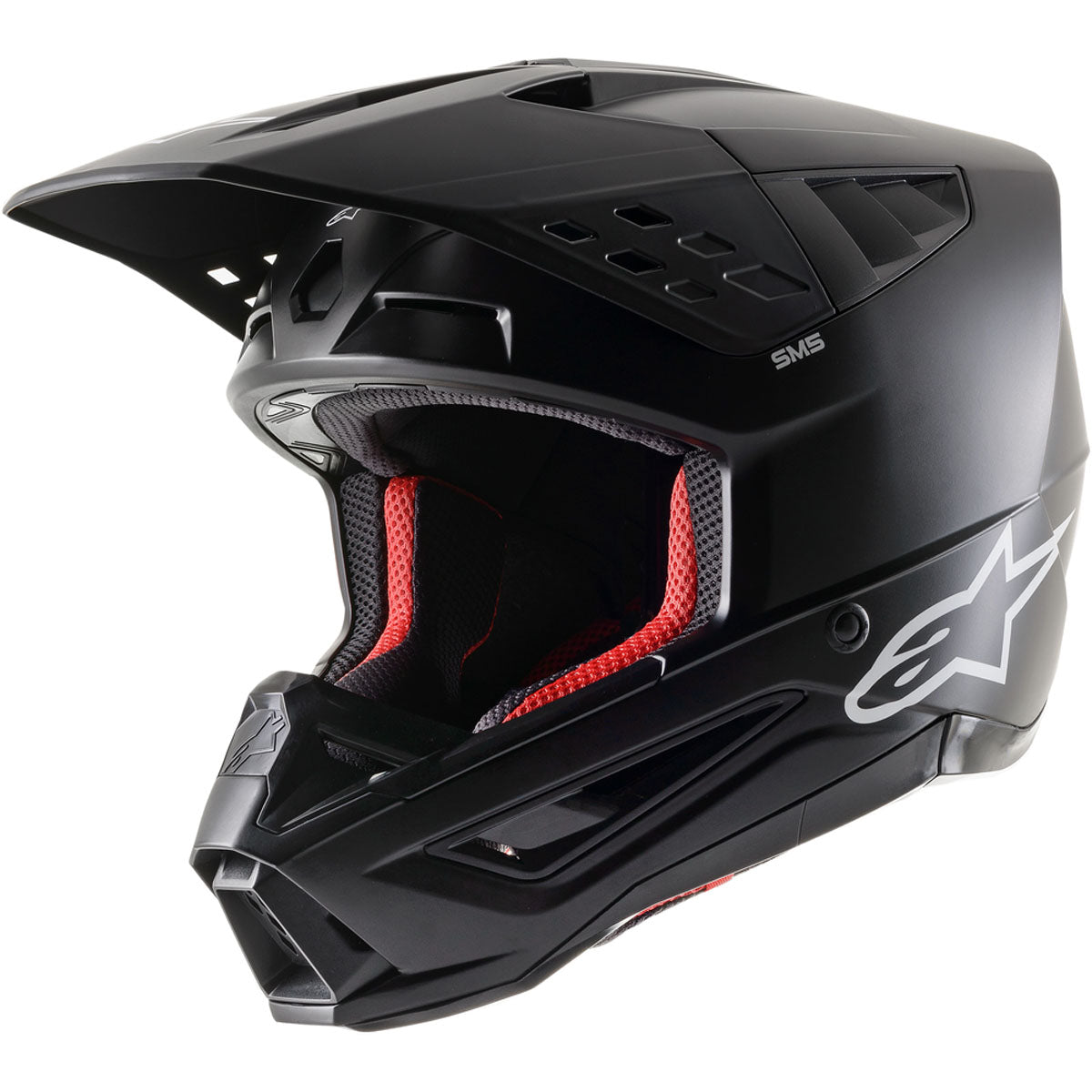 Alpinestars Supertech M5 Solid Helmet - Black