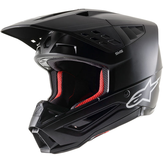 Alpinestars Supertech M5 Solid Helmet - Black