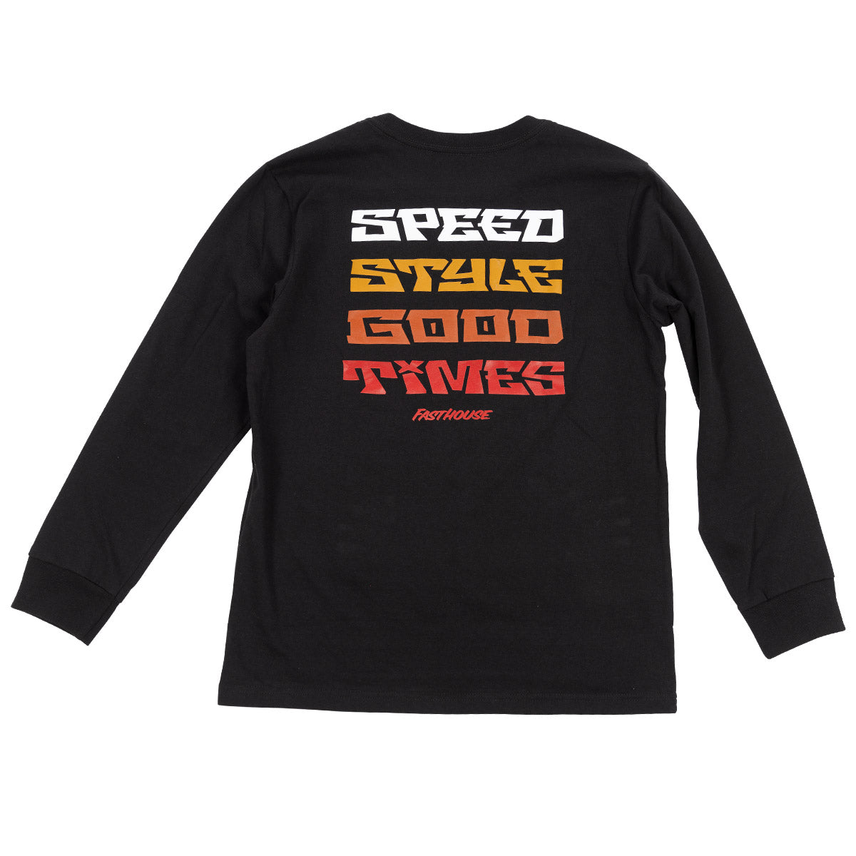 Fasthouse  Youth Pillar Long Sleeve Tee - Black
