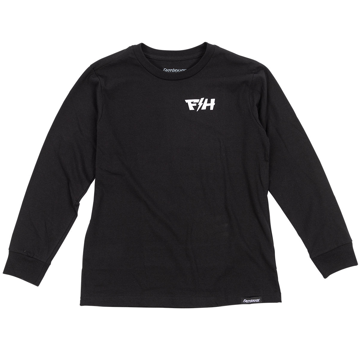 Fasthouse  Youth Pillar Long Sleeve Tee - Black