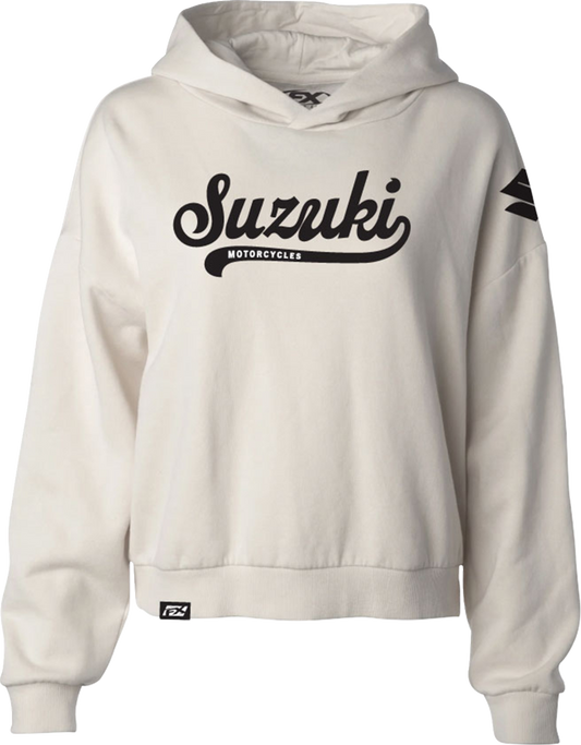 Facotry Effex Womens Suzuki Scripty Hoodie - Bone