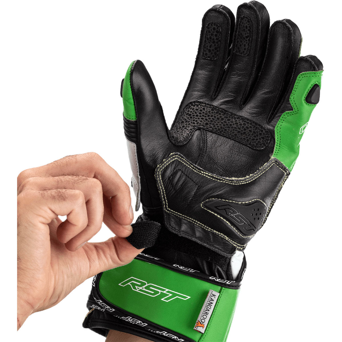 RST Tractech EVO 4 CE Glove Neon Green/Black