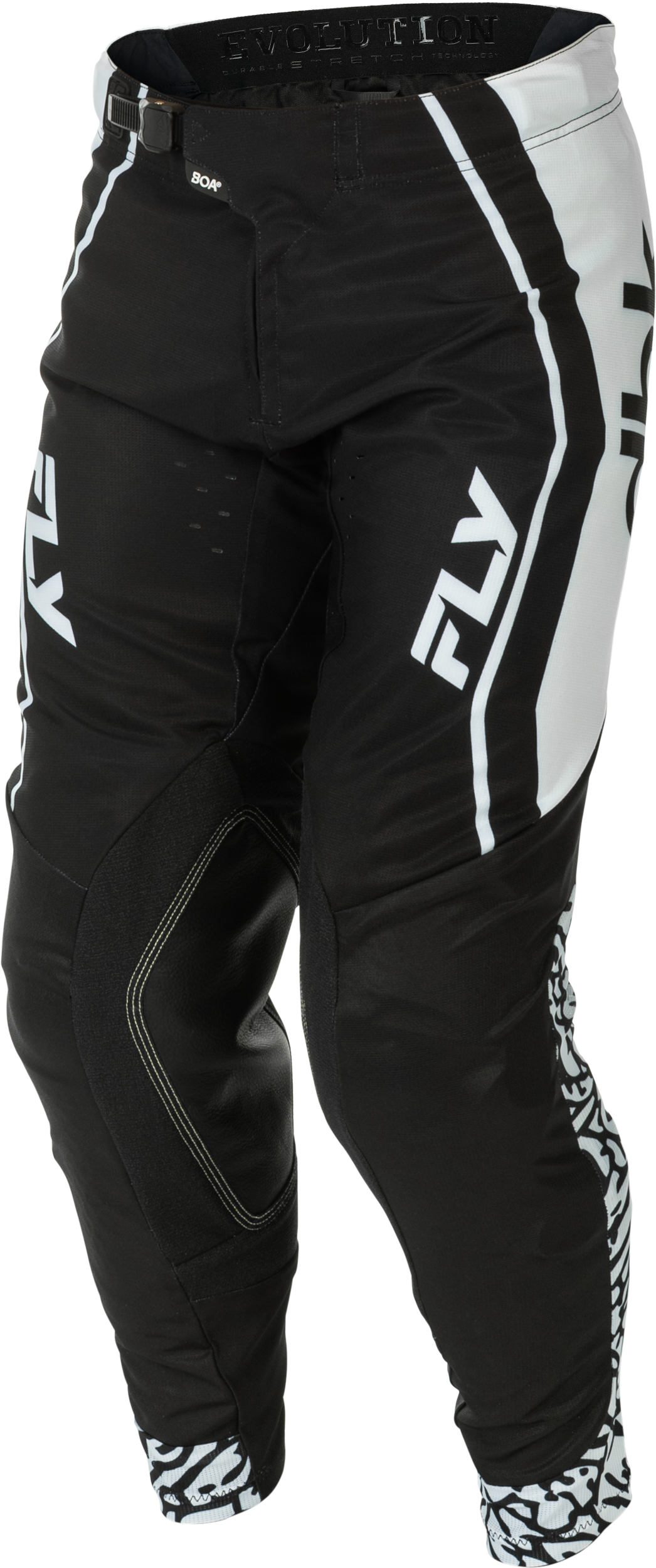 Fly Racing Evolution DST DBK Pants - Black/White/Red