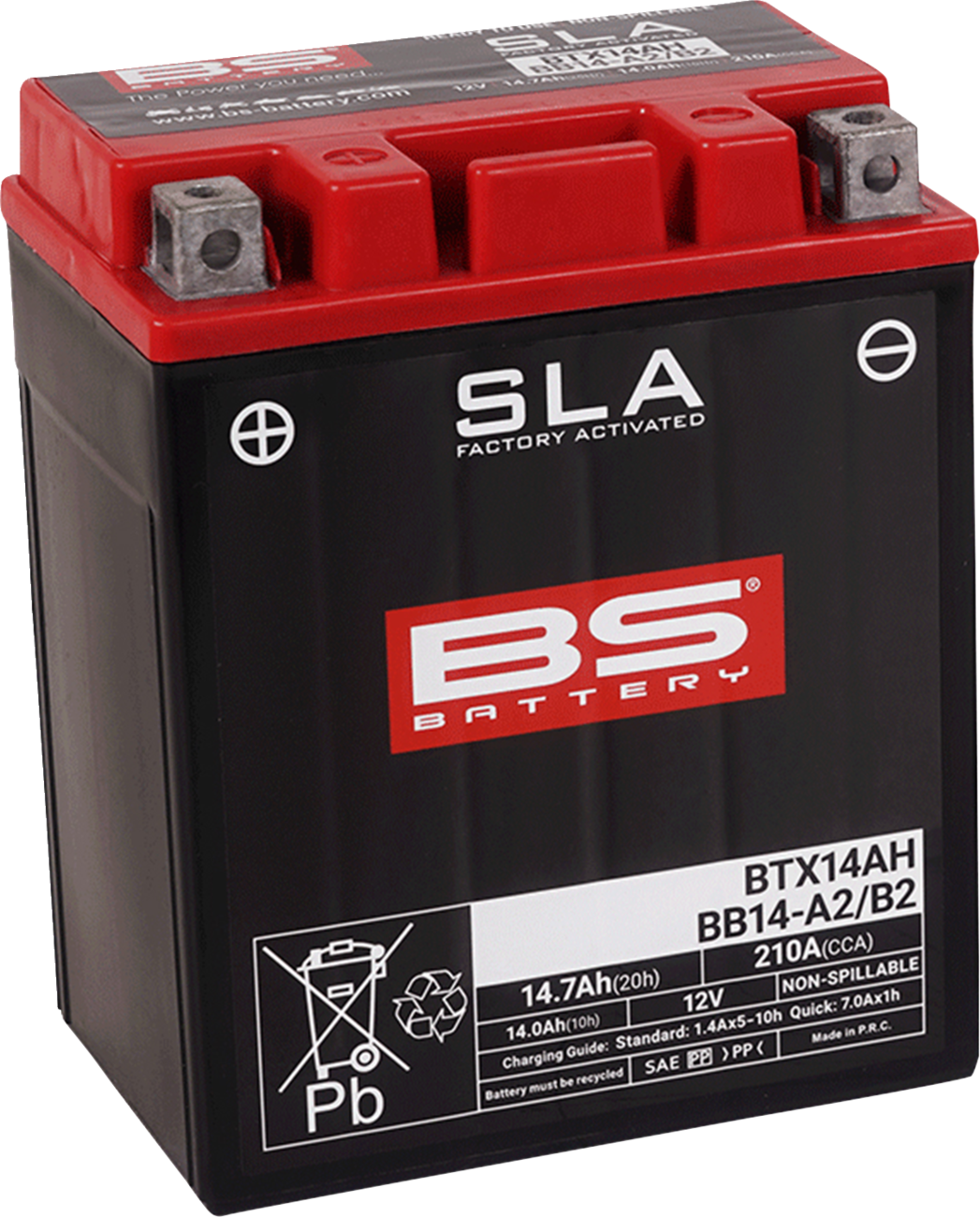 BS Battery - BTX14AH (YTX)