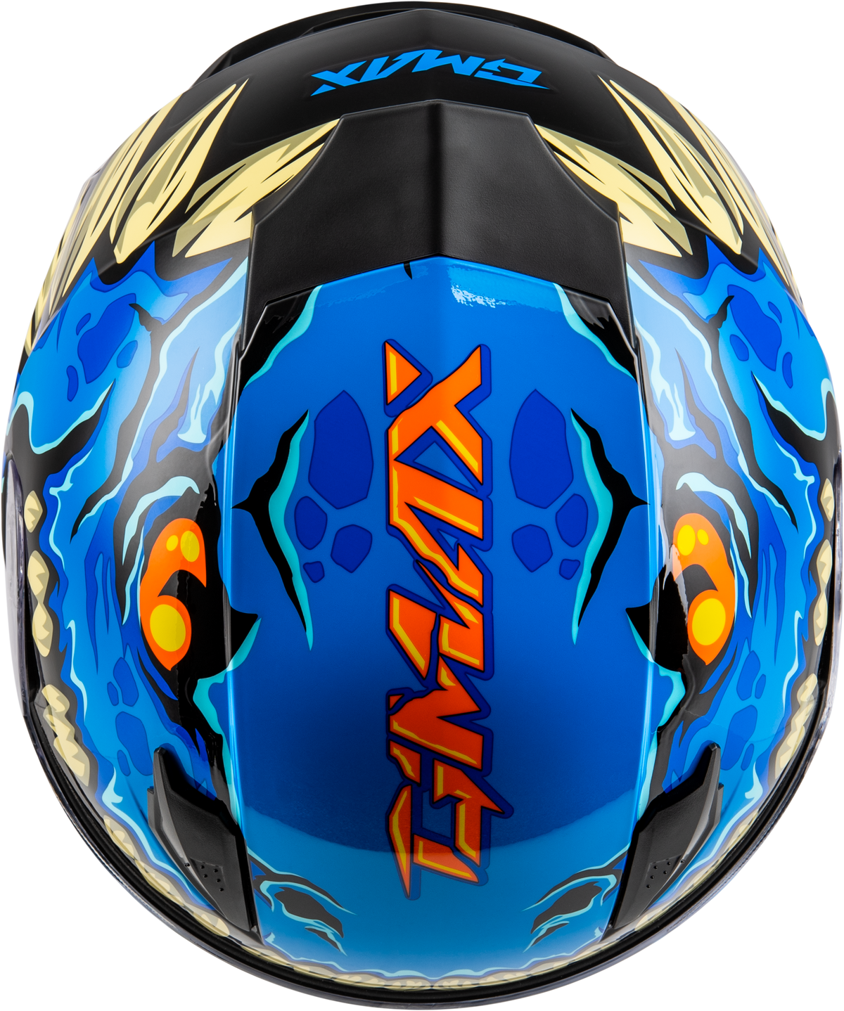 GMAX Youth GM-49Y Drax Snow Helmet Blue