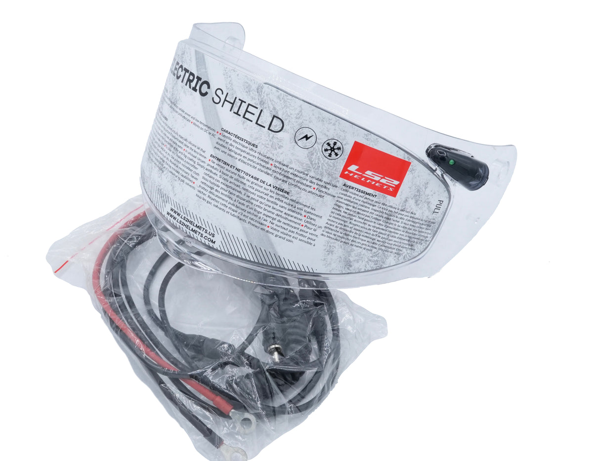 LS2 Assault/Rapid/Stream Snow Electric Face Shield - Clear