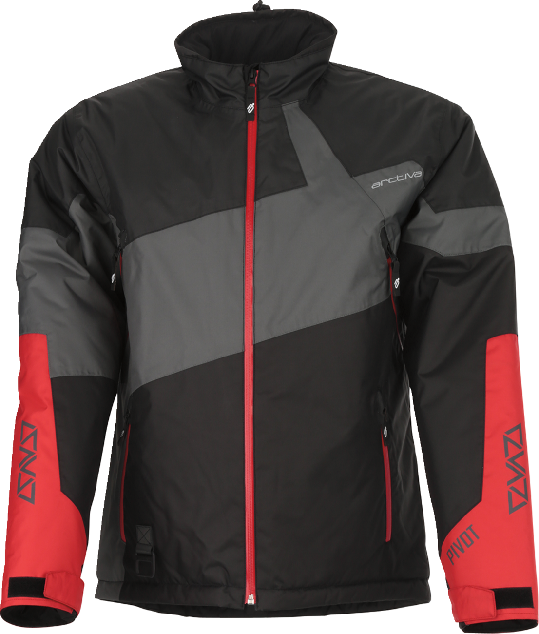 Arctiva Pivot 6 Jacket - Gray/Black/Red