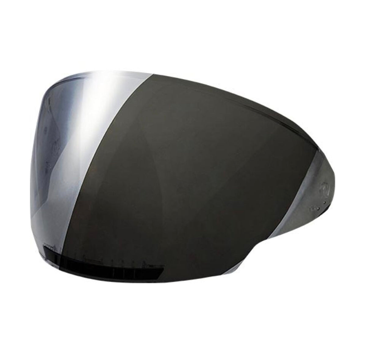 LS2 Copter Face Shield - Silver Iridium