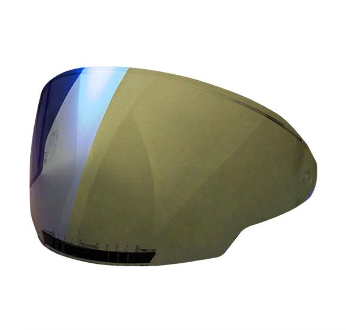 LS2 Copter Face Shield - Gold Iridium