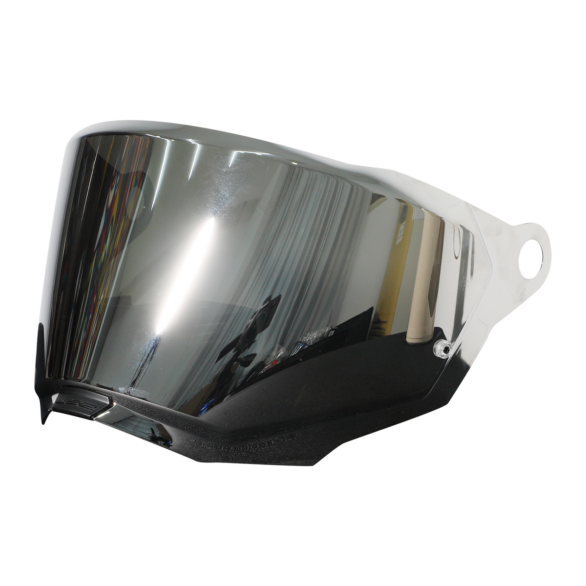 LS2 Explorer Pinlock Ready Face Shield - Silver Iridium