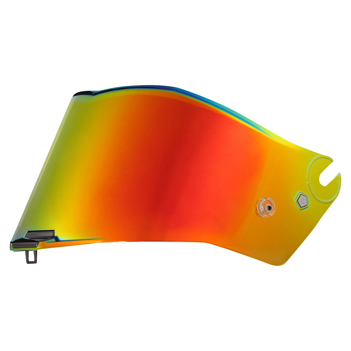 LS2 Thunder C Pinlock Ready Face Shield - Red Iridium