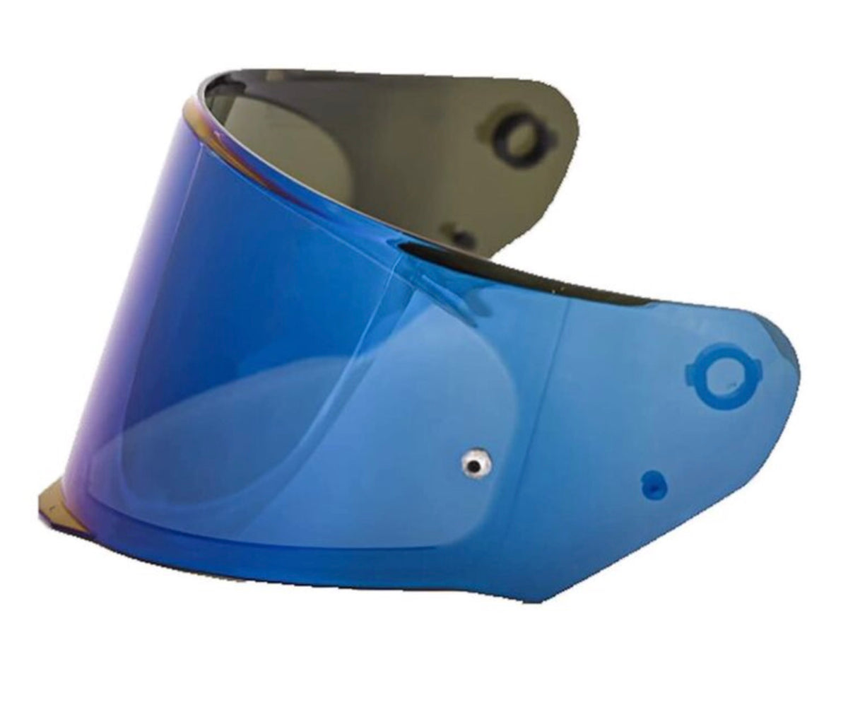 LS2 Stream II Face Shield - Blue Iridium