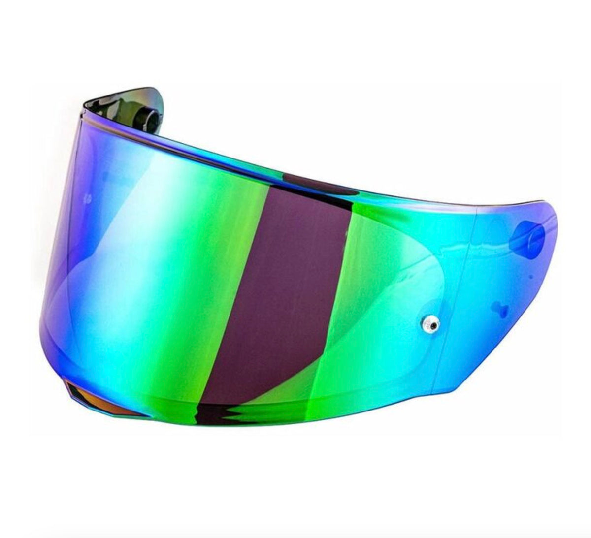 LS2 Stream II Face Shield - Green Iridium
