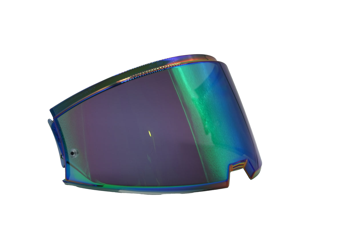 LS2 Advant Pinlock Ready Shield - Green Iridium