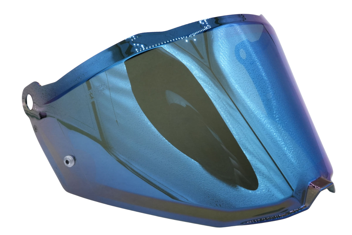 LS2 Blaze II Pinlock Ready Face Shield - Blue Iridium