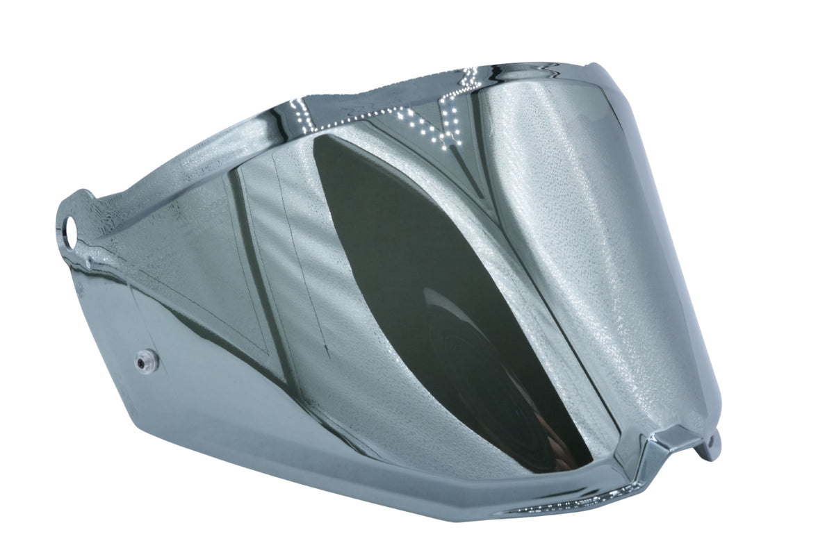 LS2 Blaze II Pinlock Ready Face Shield - Silver Iridium
