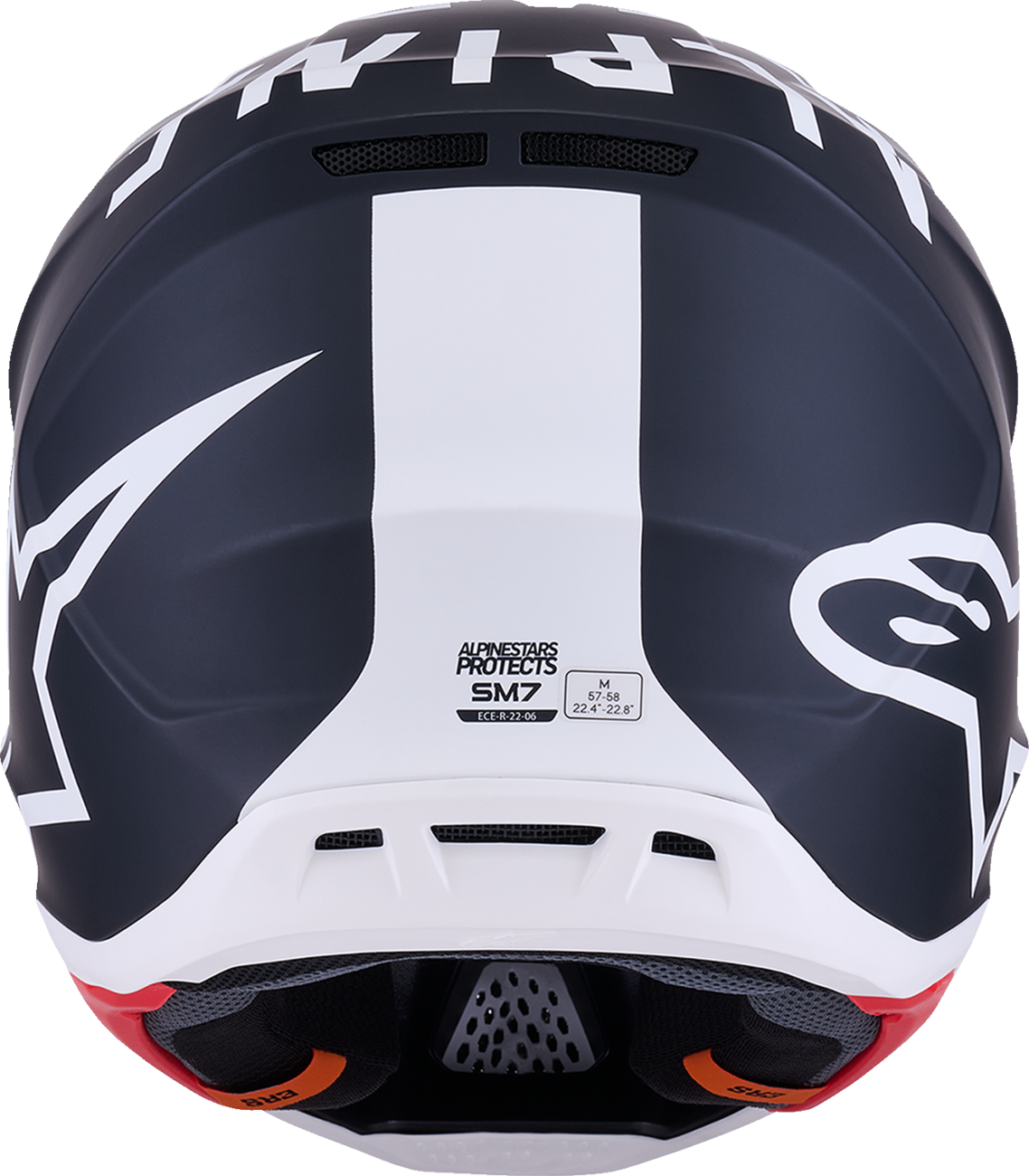 Alpinestars SM7 Dasher Helmet Matte Black/White