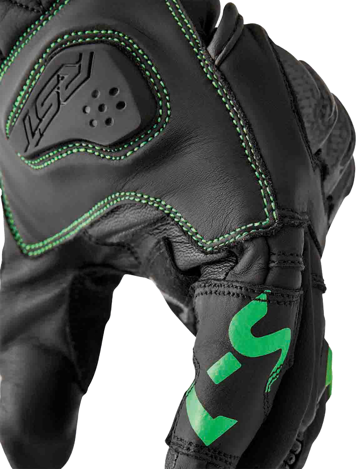 RST S1 D30 Glove - Black/Fluorescent Green