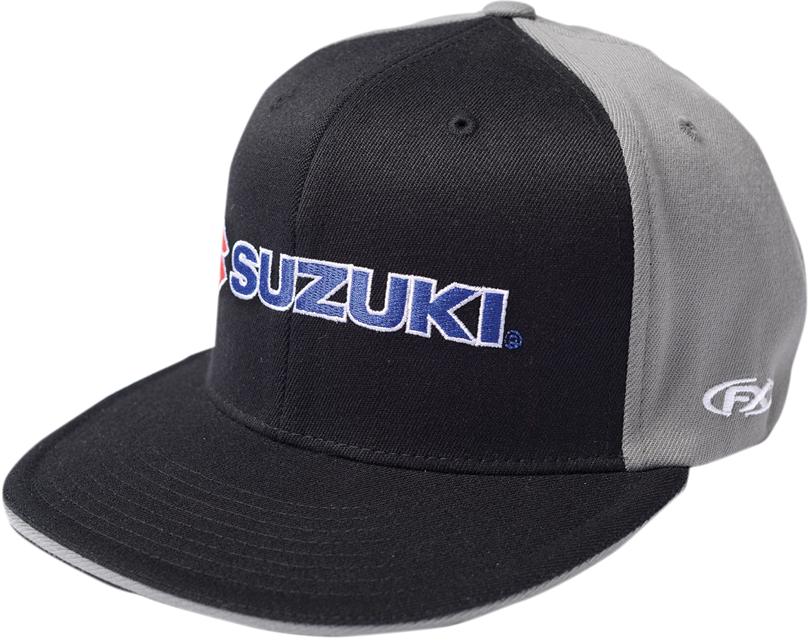 Facotry Effex Suzuki Flexfit Hat - Black/Gray