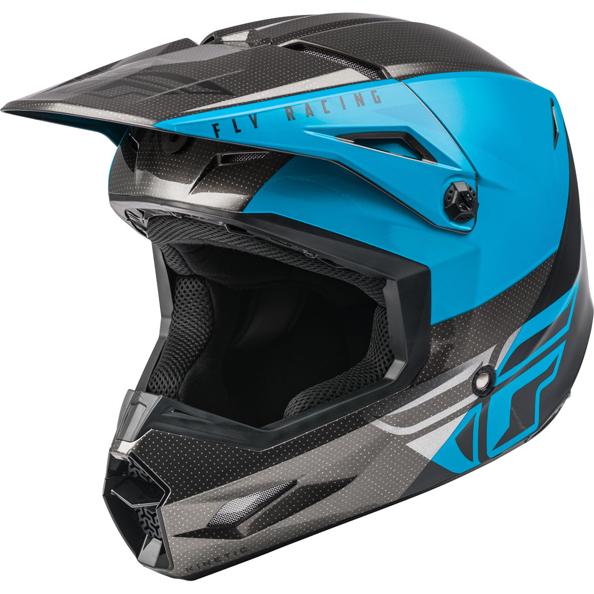 Fly Racing Youth Kinetic Straight Edge Helmet - Youth Large