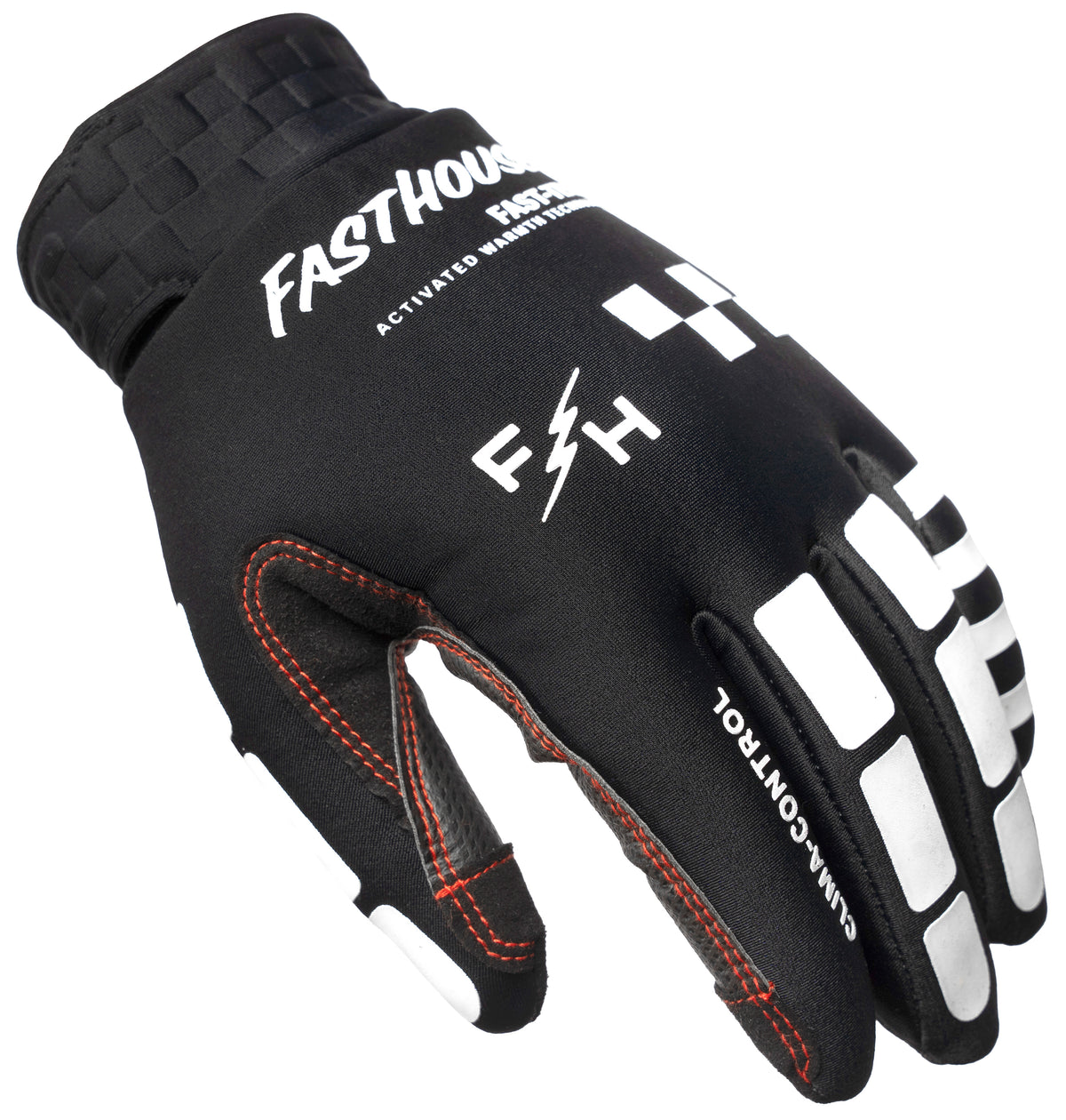 Fasthouse Toaster Glove - Black/White