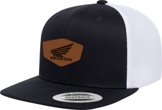Facotry Effex Honda Heritage Snapback Hat - Black/White
